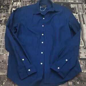 Stylish Navy Button Down Shirt for Men